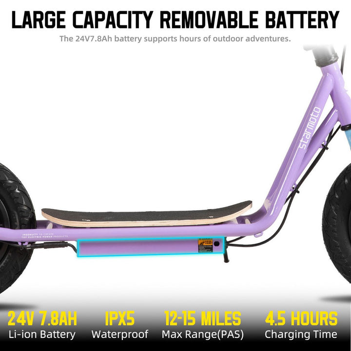 JOYSTAR Electric Scooter for Kids Ages 6-12 JOYSTAR
