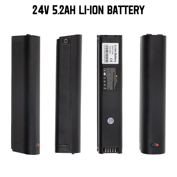 24V 5.2Ah Ebike Battery for JOYSTAR Glidex E-Bike, 24V Lithium Battery Pack JOYSTAR