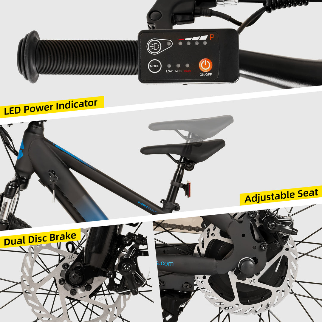 JOYSTAR 20 24 Inch Electric Bike for Kids & Teenagers EU JOYSTAR BIKE EU