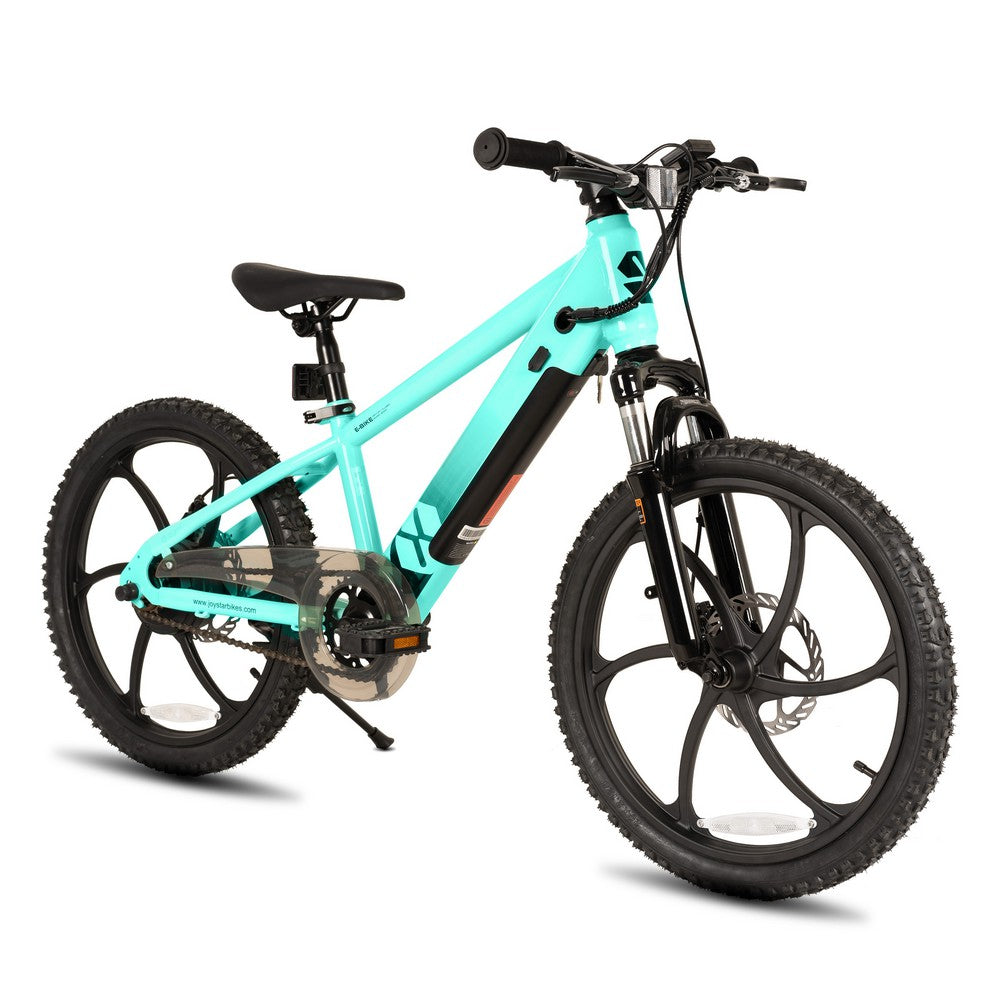 JOYSTAR Starmoto 20 Inch Electric Bike for Kids & Teenagers Green / Spoked Wheels-20 JOYSTAR Starmoto 20 Inch Electric Bike for Kids & Teenagers Green / Spoked Wheels-20