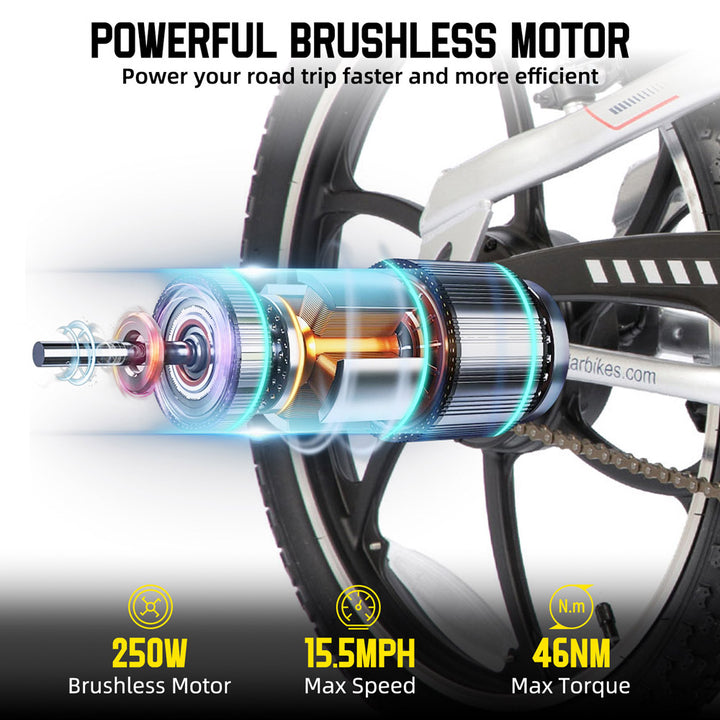 JOYSTAR Radspur 20 Inch Kids Electric Bike Perfect for Ages 7+ JOYSTAR