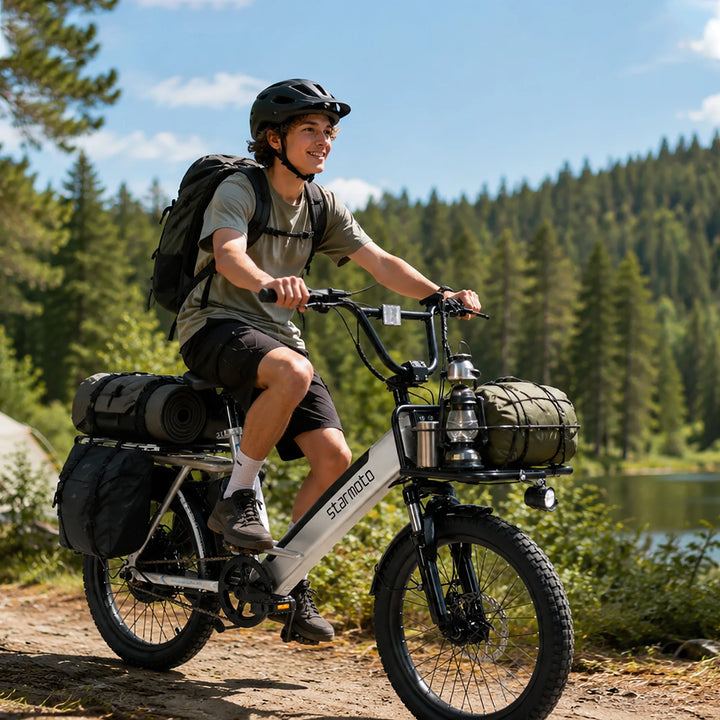 JOYSTAR STARMOTO Lumation 20 Inch Electric Bike for Teenagers & Adults