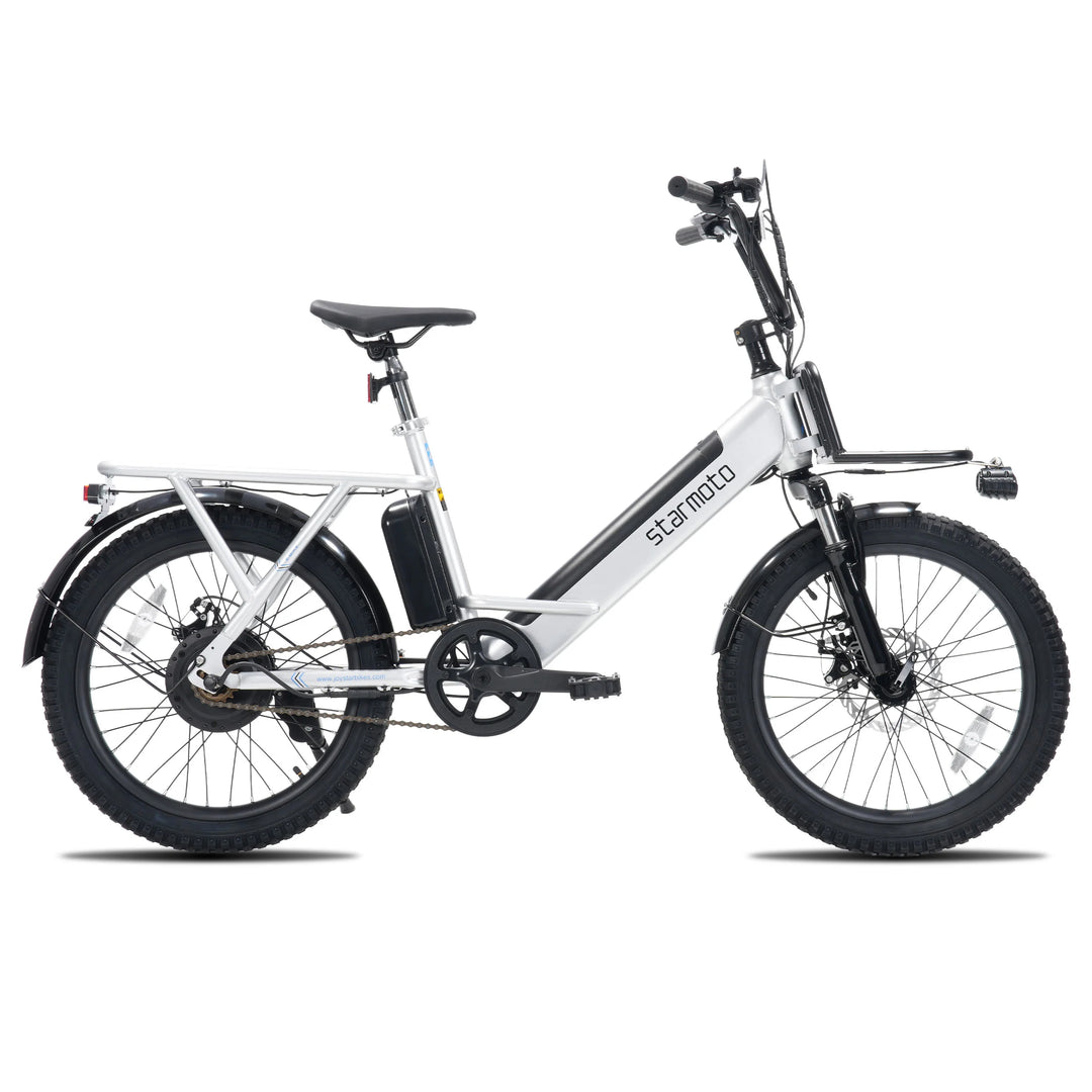 JOYSTAR STARMOTO Lumation 20 Inch Electric Bike for Teenagers & Adults