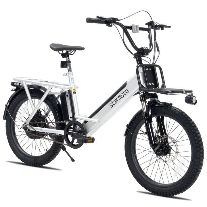 JOYSTAR STARMOTO Lumation 20 Inch Electric Bike for Teenagers & Adults