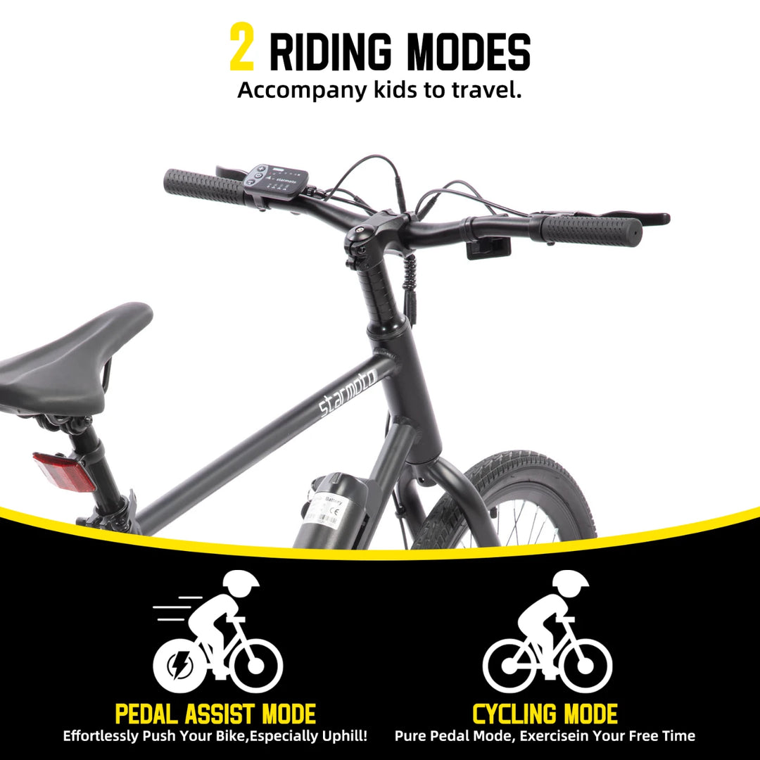STARMOTO Richmond 20 Inch Kids Electric Bike JOYSTAR