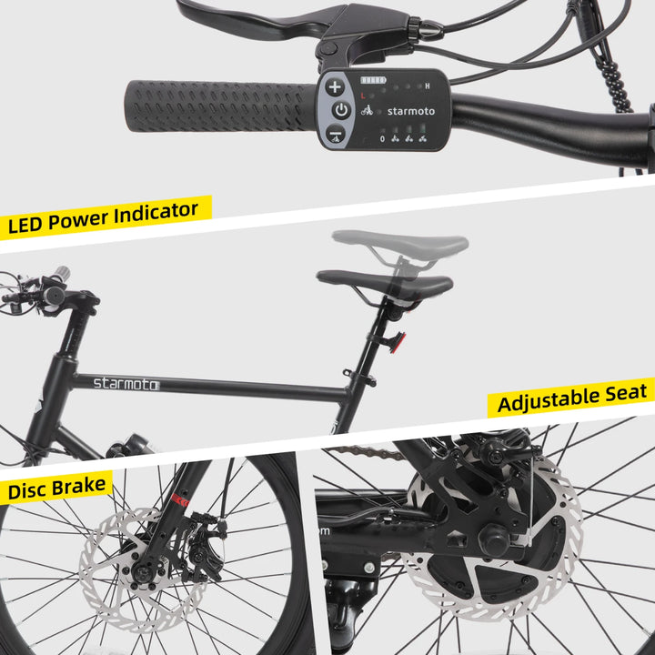 STARMOTO Richmond 20 Inch Kids Electric Bike JOYSTAR