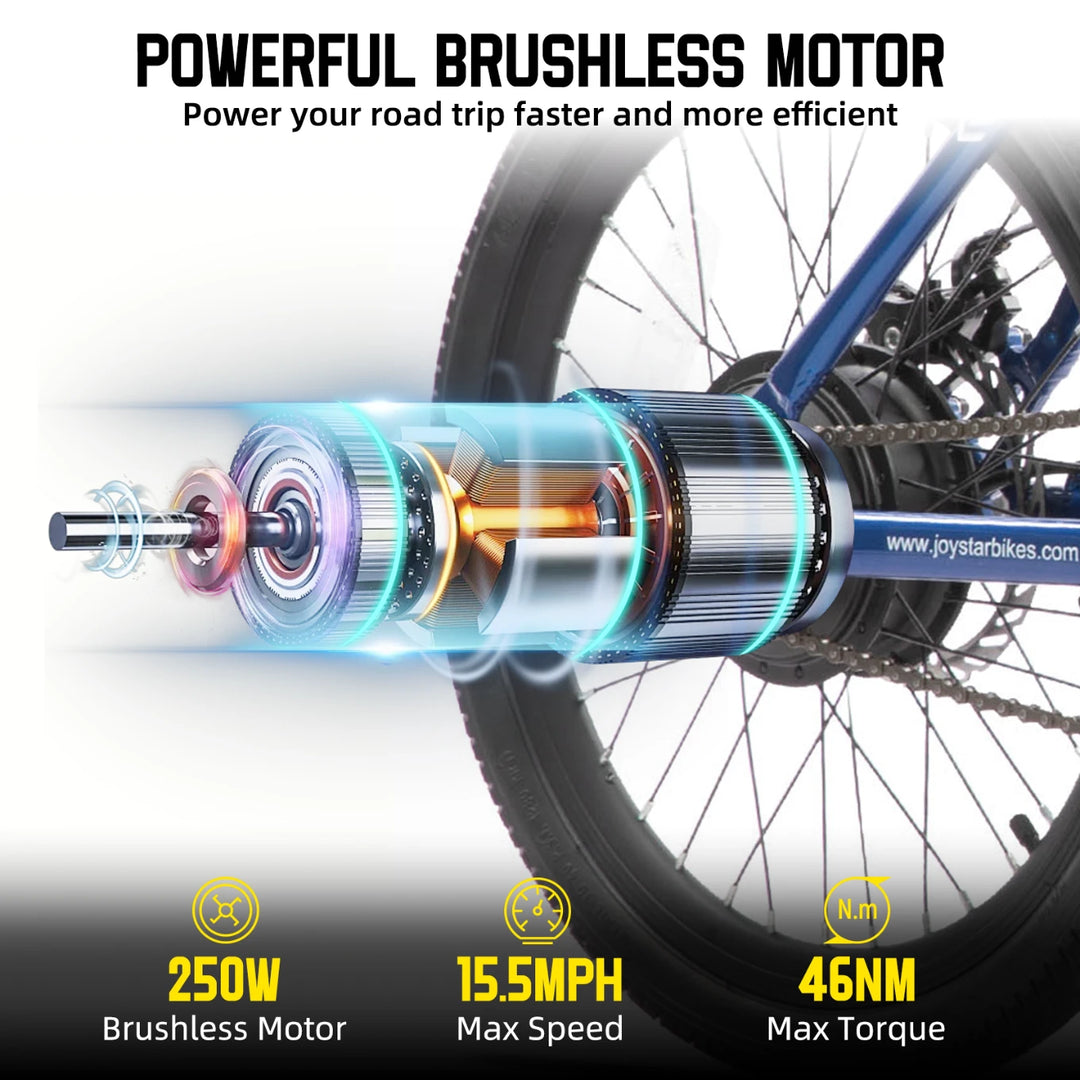 STARMOTO Richmond 20 Inch Kids Electric Bike JOYSTAR