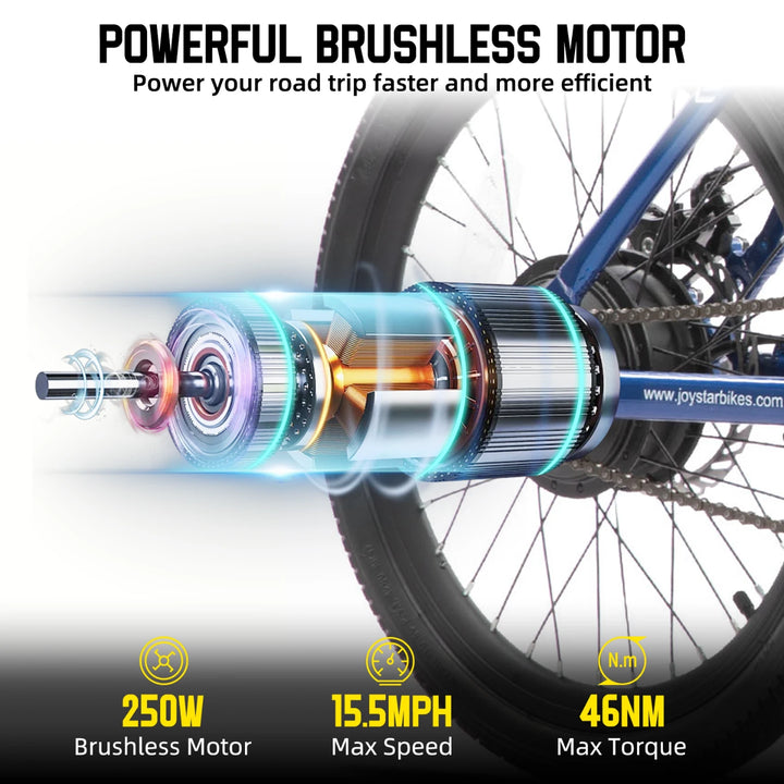 STARMOTO Richmond 20 Inch Kids Electric Bike JOYSTAR