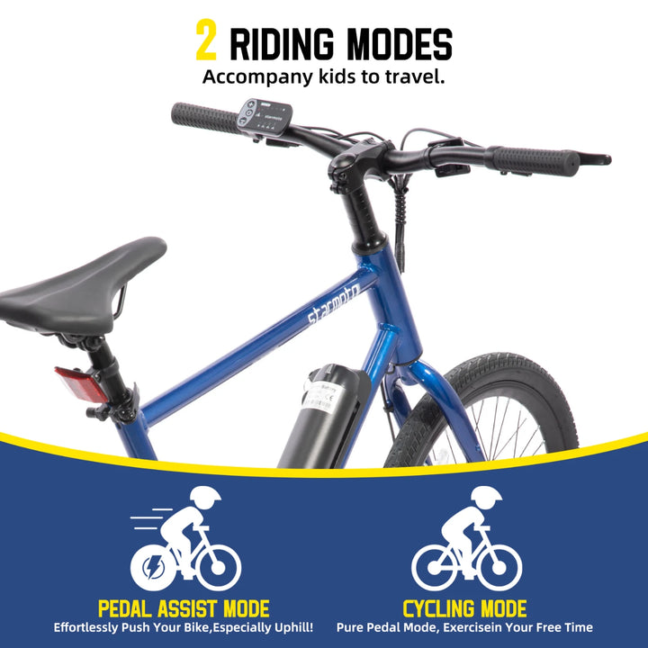 STARMOTO Richmond 20 Inch Kids Electric Bike JOYSTAR