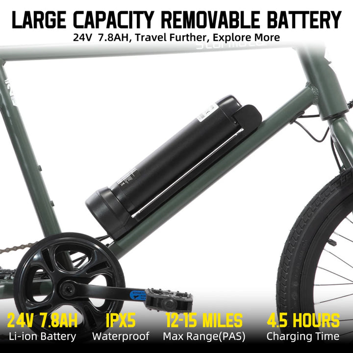STARMOTO Richmond 20 Inch Kids Electric Bike JOYSTAR