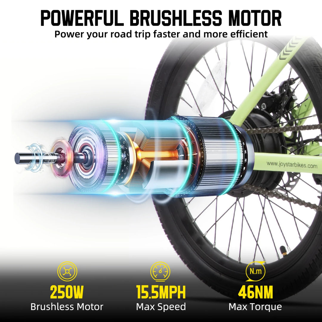 STARMOTO Richmond 20 Inch Kids Electric Bike JOYSTAR