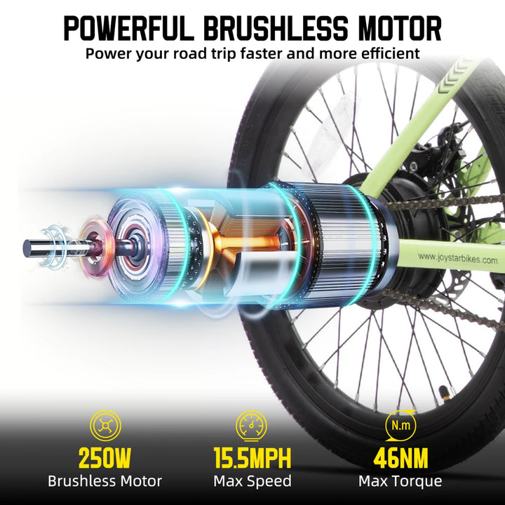 STARMOTO Richmond 20 Inch Kids Electric Bike JOYSTAR