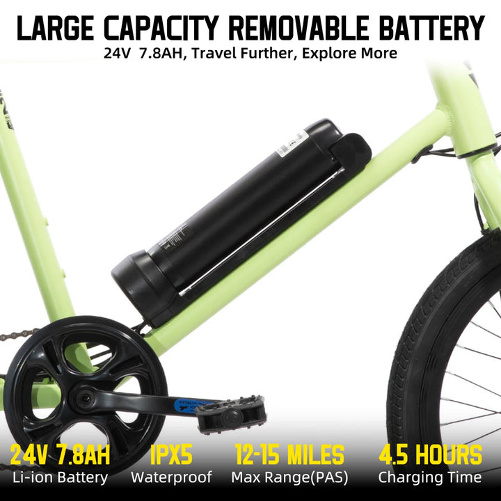 STARMOTO Richmond 20 Inch Kids Electric Bike JOYSTAR