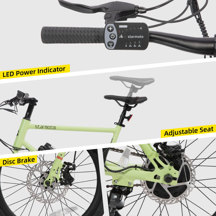 STARMOTO Richmond 20 Inch Kids Electric Bike JOYSTAR