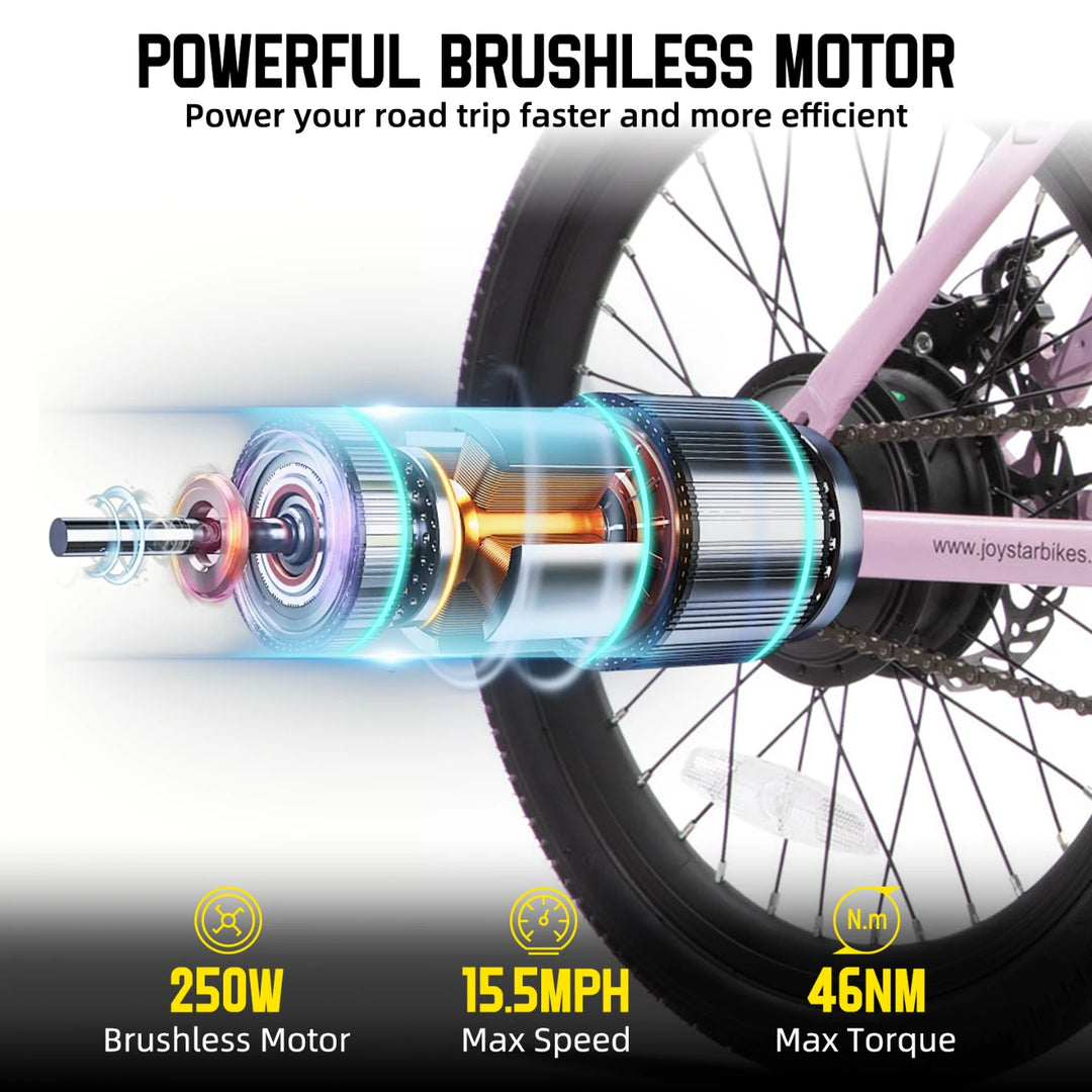 STARMOTO Richmond 20 Inch Kids Electric Bike JOYSTAR