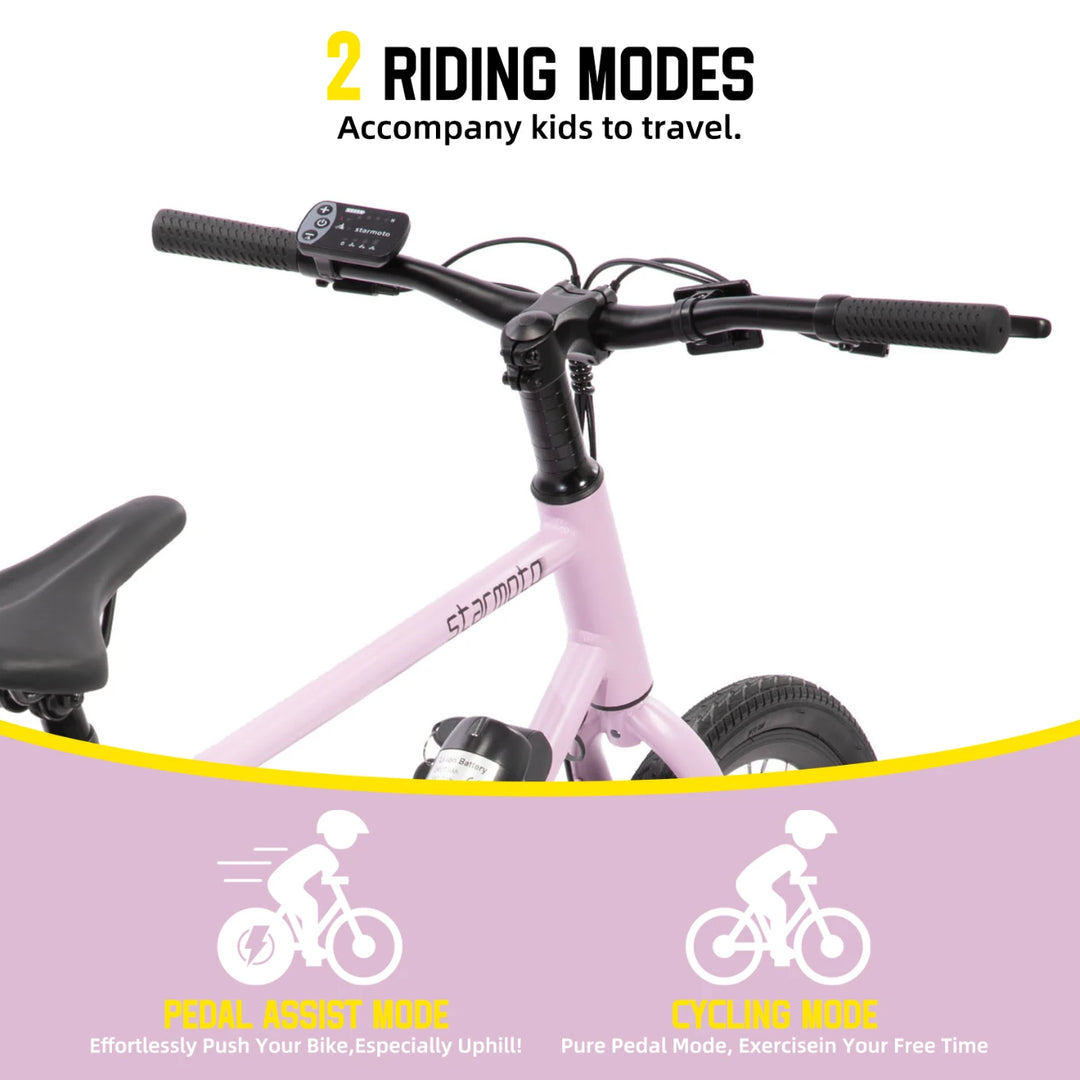 STARMOTO Richmond 20 Inch Kids Electric Bike JOYSTAR
