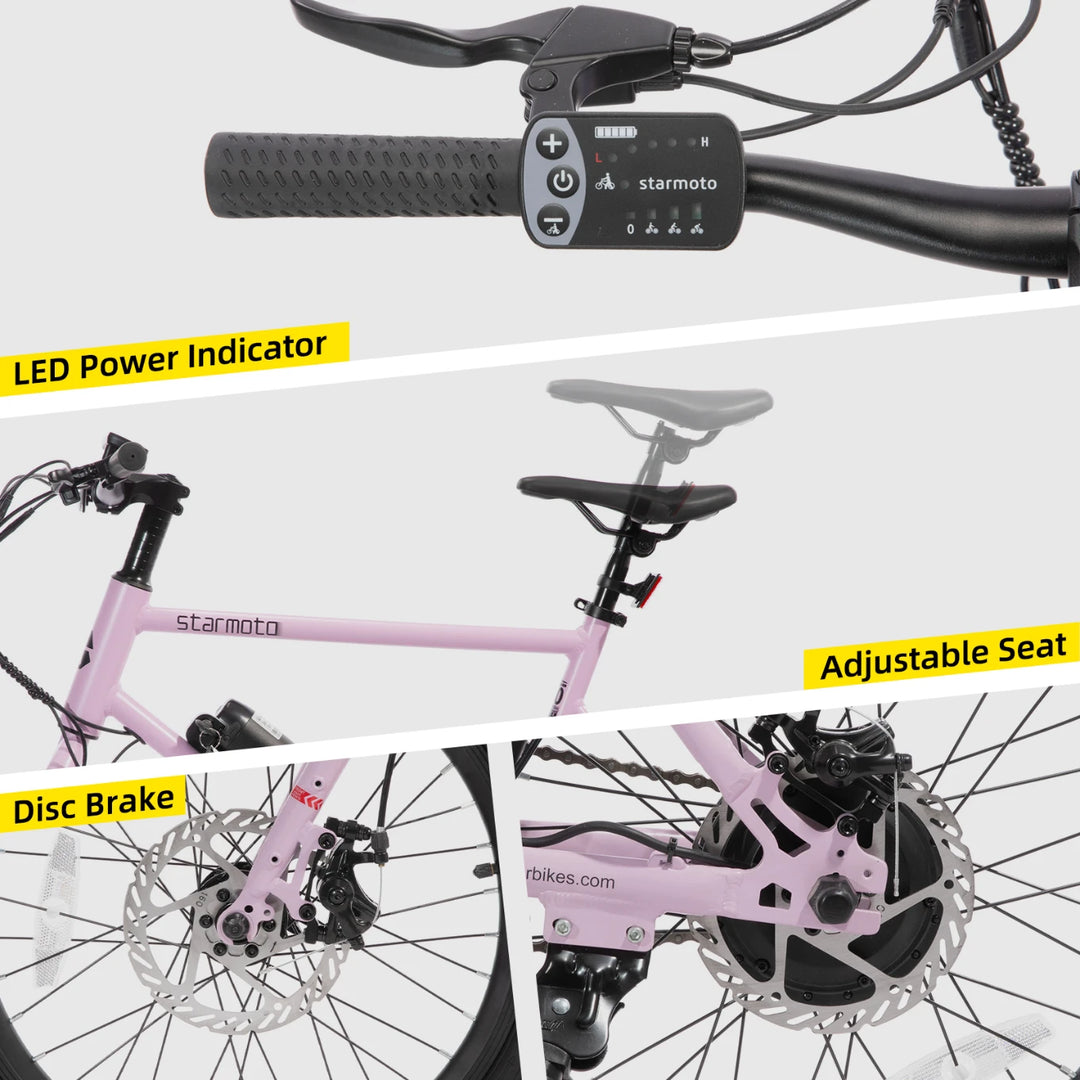 STARMOTO Richmond 20 Inch Kids Electric Bike JOYSTAR