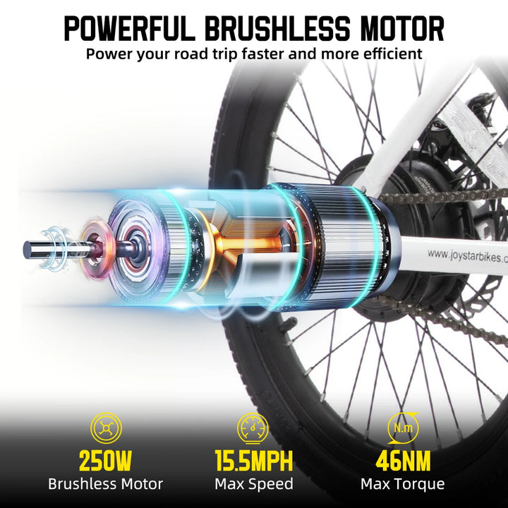STARMOTO Richmond 20 Inch Kids Electric Bike JOYSTAR