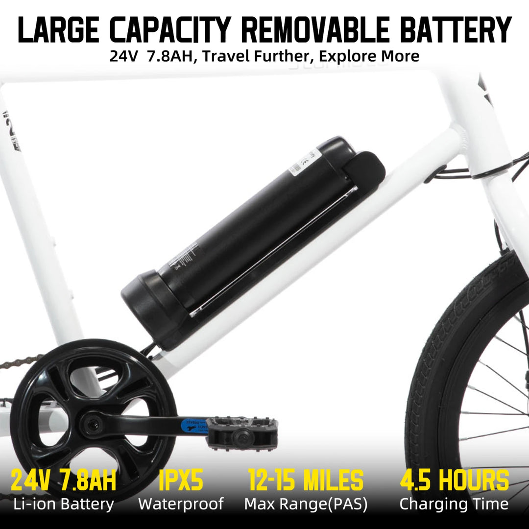 STARMOTO Richmond 20 Inch Kids Electric Bike JOYSTAR