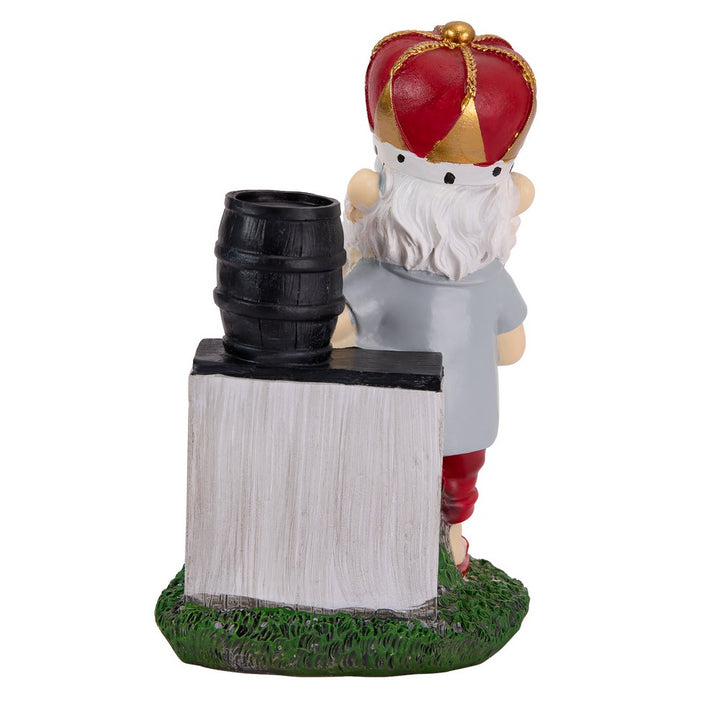 KEANO Garden Gnome Riding Motorcycle Funny Outdoor Statue Gnome Decoration Indoor Outdoor Lawn Figurines for Home Yard Garden KEANO