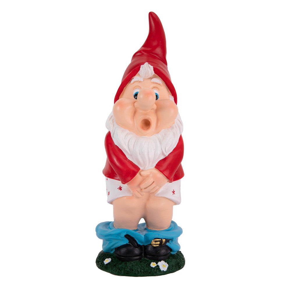 KEANO Garden Gnome Riding Motorcycle Funny Outdoor Statue Gnome Decoration Indoor Outdoor Lawn Figurines for Home Yard Garden KEANO