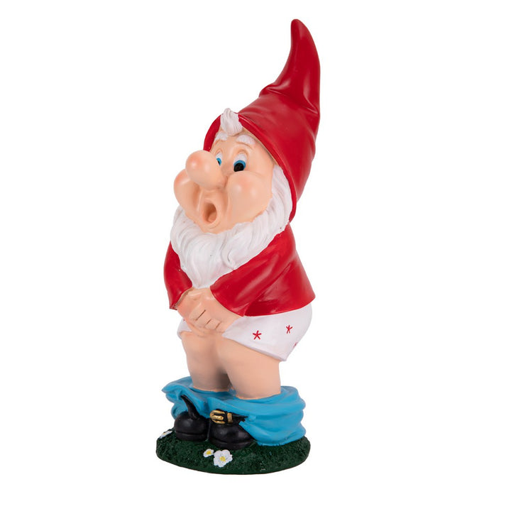 KEANO Garden Gnome Riding Motorcycle Funny Outdoor Statue Gnome Decoration Indoor Outdoor Lawn Figurines for Home Yard Garden KEANO