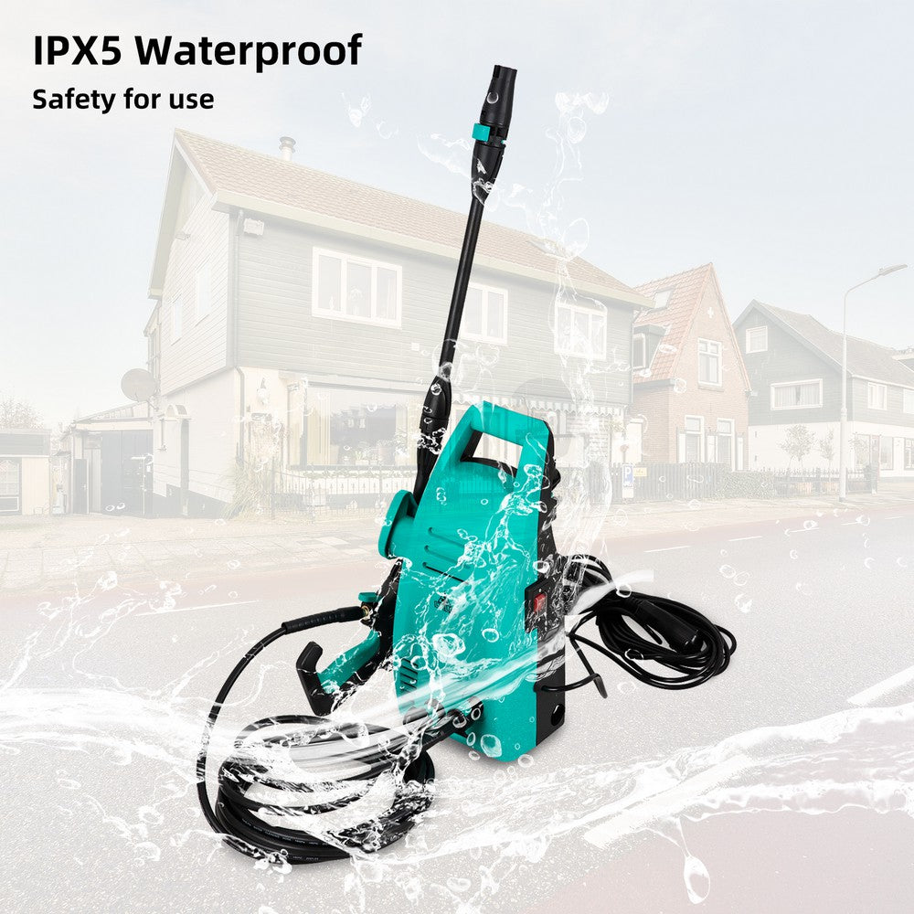 KEANO Electric Pressure Washer 1500PSI Max 1.2 GPM/1800PSI Max 2.0 GPM Electric Power Washer with Soap Tank, 16.4 Foot Hose & 20 Foot Power Cord, Car Wash Machine Ideal Cleaning for Garden, Fence, Home Use - JOYSTARBIKE