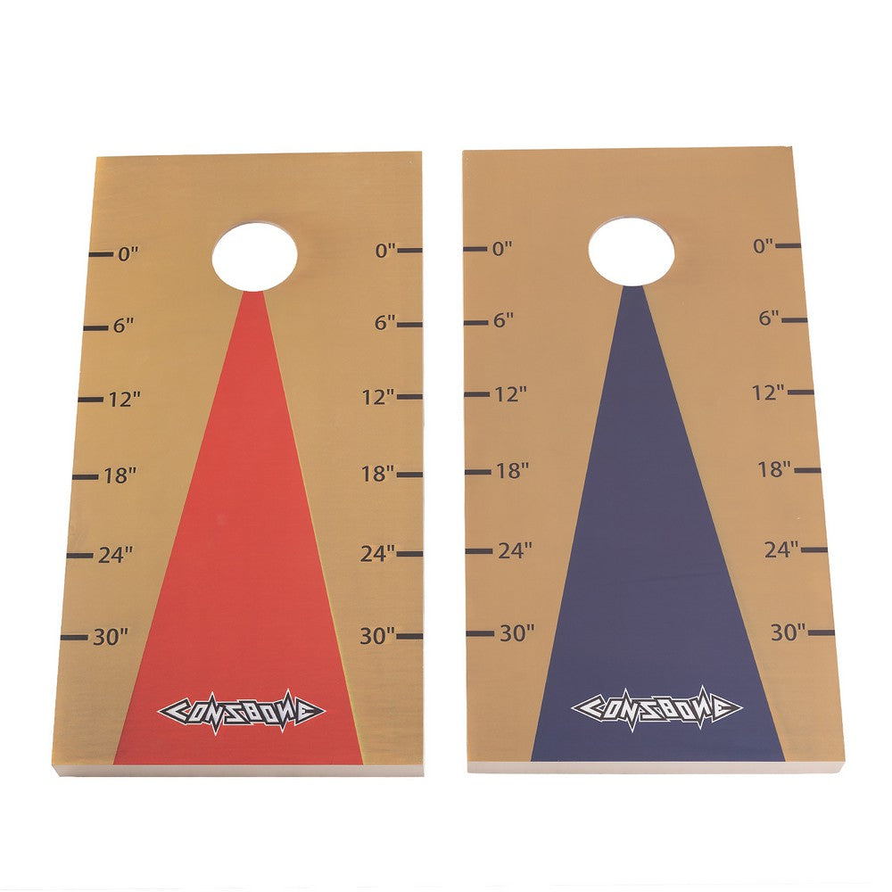 KEANO Cornhole Board Set - 2'x1' or 4'x2' Game Boards Corn Hole Toss Game, Includes Carrying Case and 8 Bean Bags Perfect for Outdoor and Indoor Play Holiday Party - JOYSTARBIKE