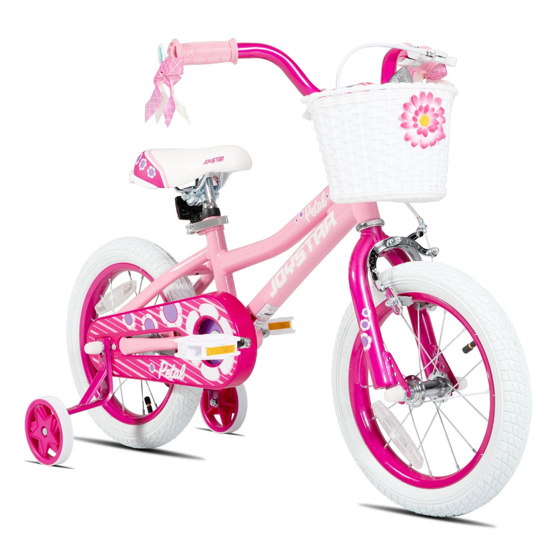 JOYSTAR Petal Girls Bike for Toddlers & Kids with Training Wheels JOYSTAR