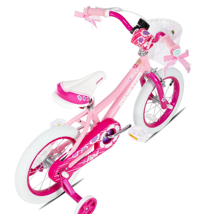 JOYSTAR Petal Girls Bike for Toddlers & Kids with Training Wheels JOYSTAR