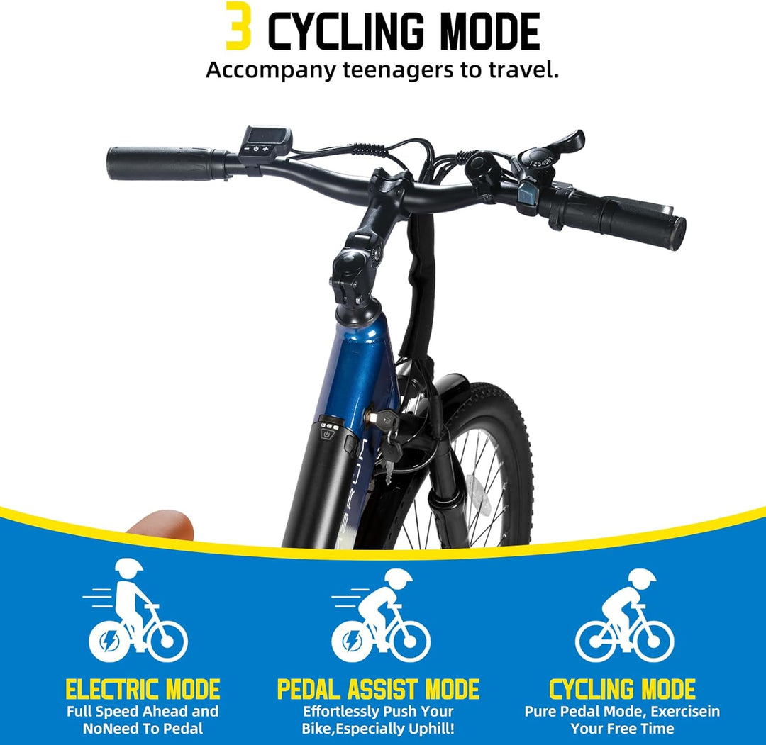 JOYSTAR 26 Inch Electric Bike for Adults & Teenagers JOYSTAR
