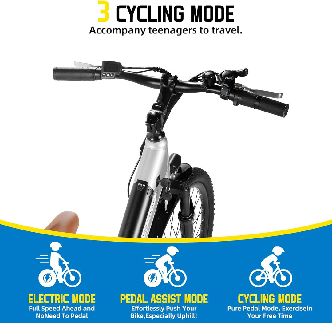 JOYSTAR 26 Inch Electric Bike for Adults & Teenagers JOYSTAR