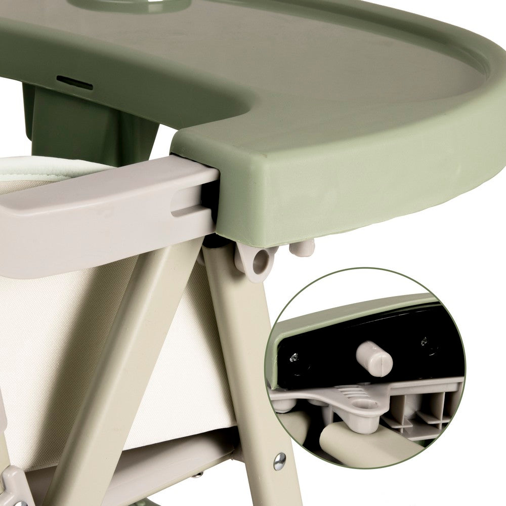 KEANO 2-IN-1 Baby HighChair, Pink/Green