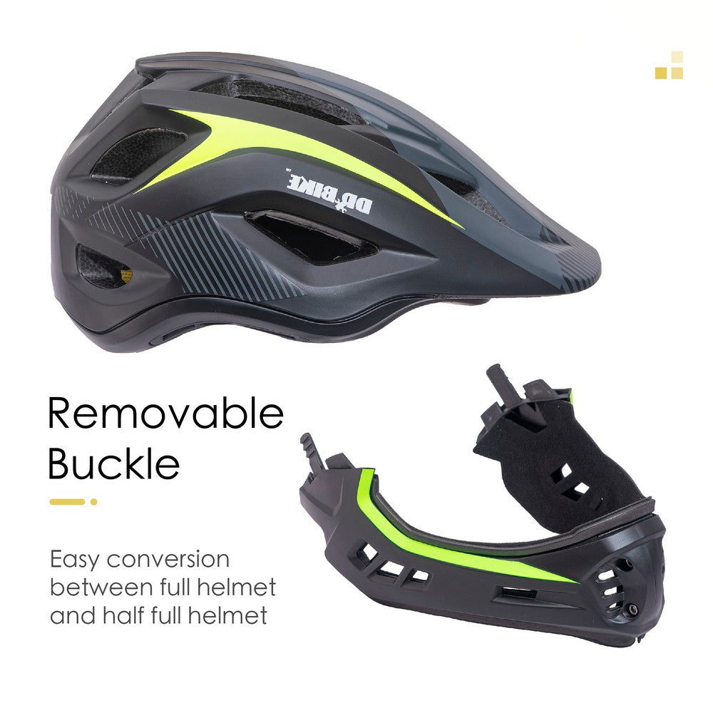 JOYSTAR Kids Full Face Helmet Adjustable, Detachable and Lightweight Multi-Sport