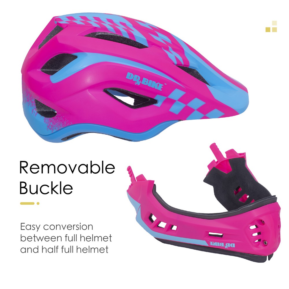 JOYSTAR Kids Full Face Helmet Adjustable, Detachable and Lightweight Multi-Sport