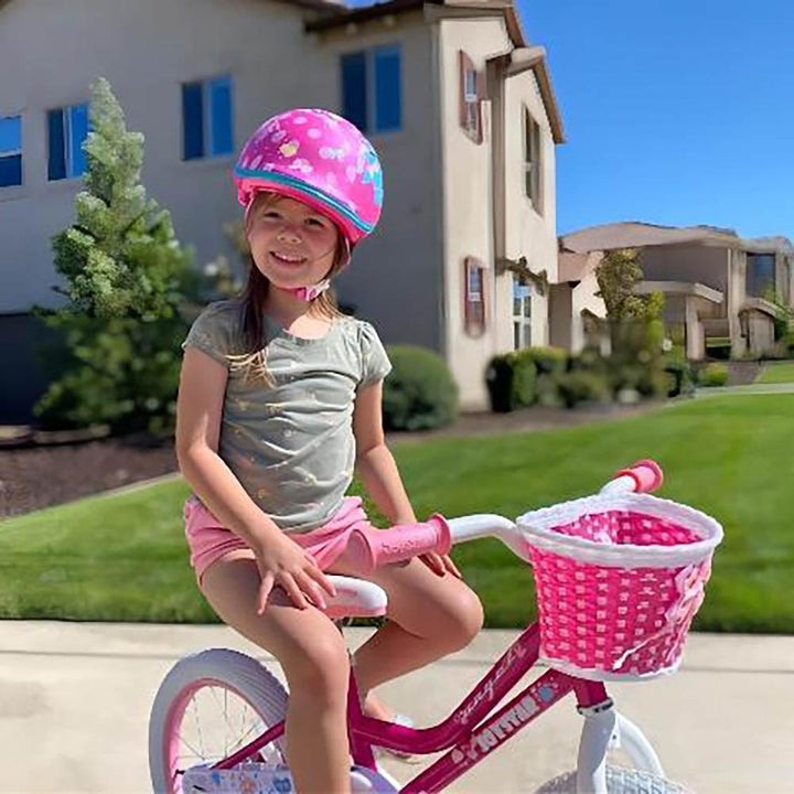 JOYSTAR Angel Girls Bike with Training Wheels & Basket - JOYSTARBIKE