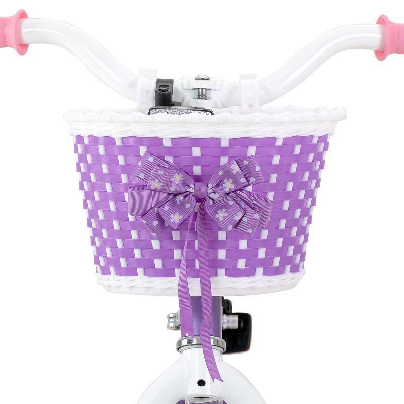 JOYSTAR Angel Girls Bike with Training Wheels & Basket CA - JOYSTARBIKE