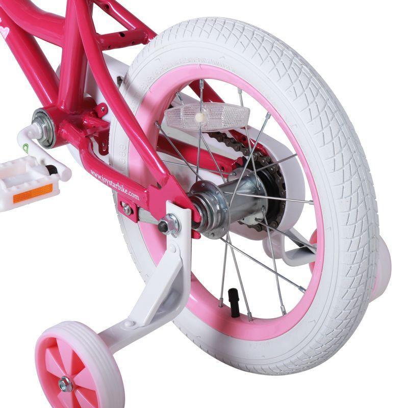 JOYSTAR Angel Girls Bike with Training Wheels & Basket CA - JOYSTARBIKE