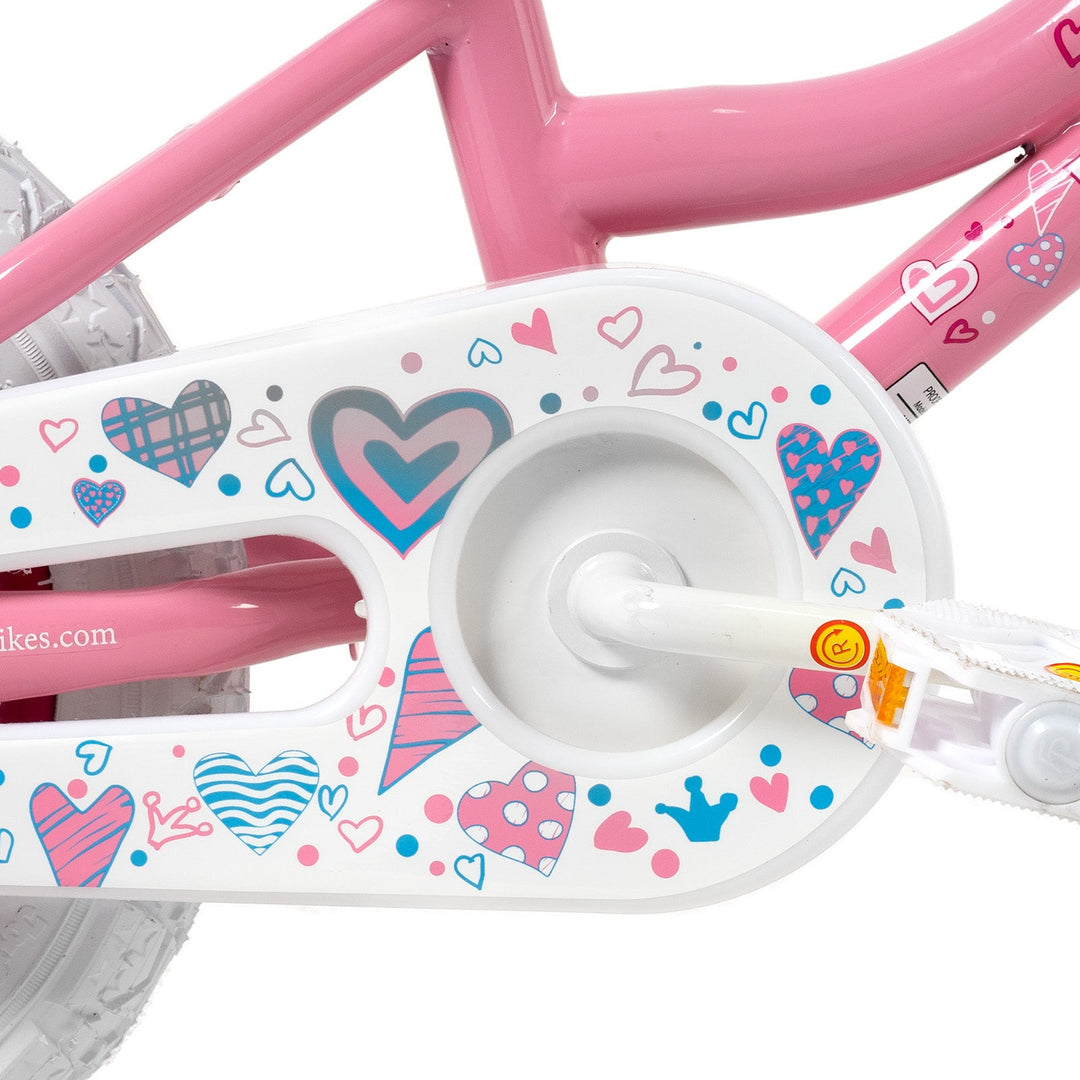 JOYSTAR Angel Girls Bike with Training Wheels & Basket CA - JOYSTARBIKE