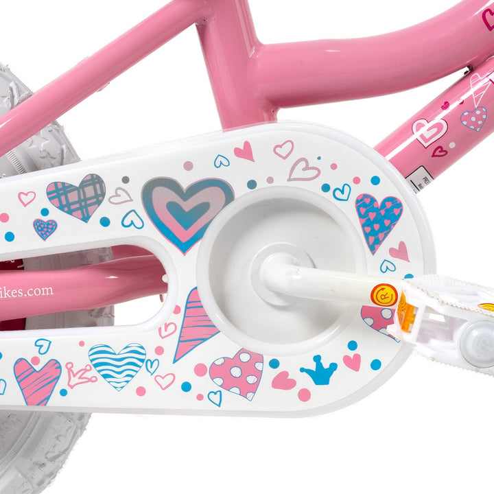JOYSTAR Angel Girls Bike with Training Wheels & Basket CA - JOYSTARBIKE