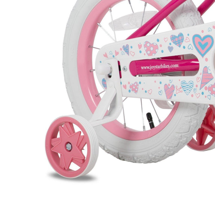 JOYSTAR Angel Girls Bike with Training Wheels & Basket EU - JOYSTARBIKE