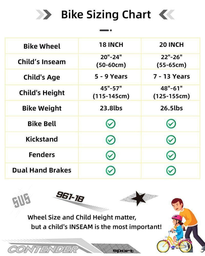 JOYSTAR Contender 20" Kids Mountain Bike EU - JOYSTARBIKE