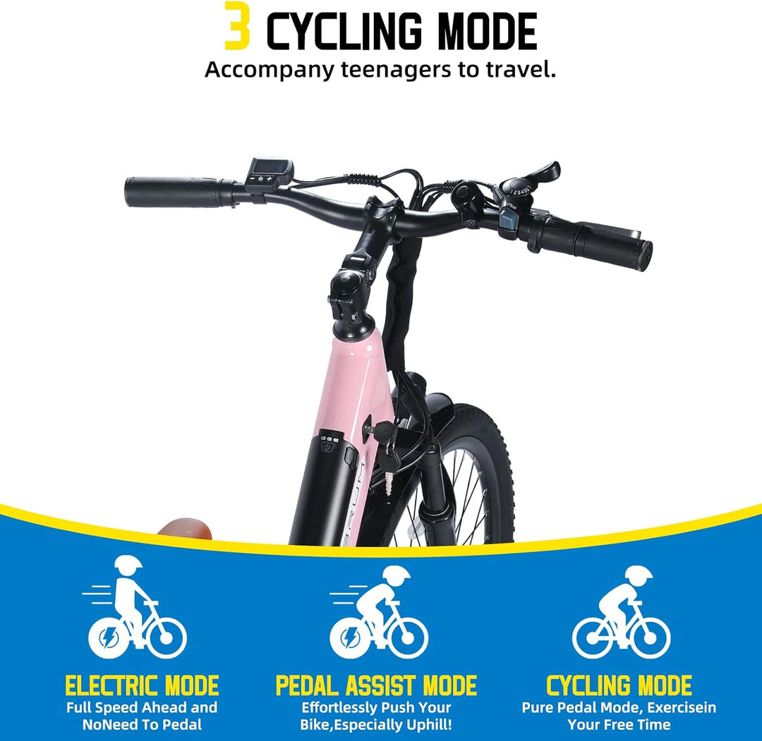 JOYSTAR 26 Inch Electric Bike for Adults & Teenagers JOYSTAR