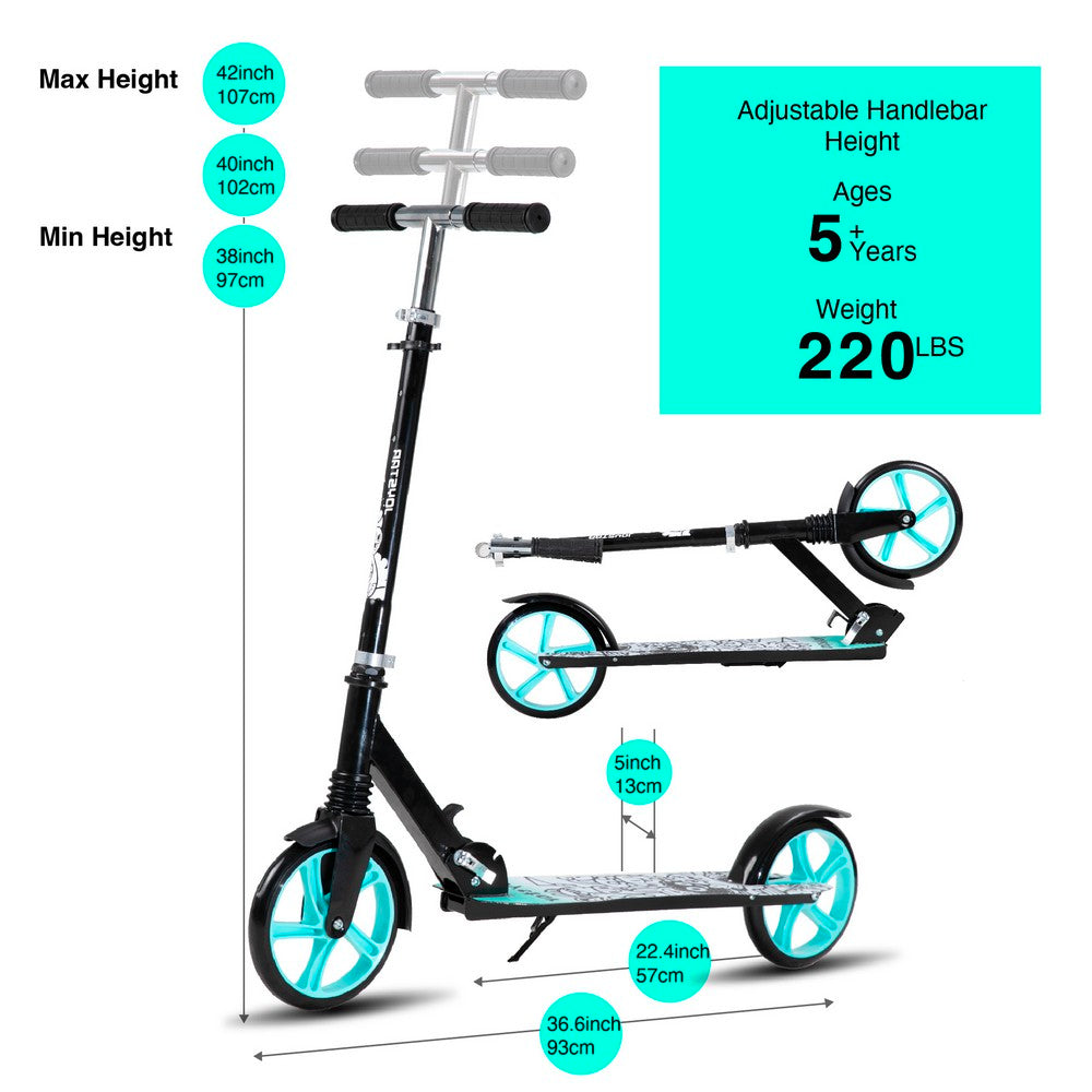 JOYSTAR Bravo Kick Scooter for Kids Ages 4-9 Years, Foldable Kids Scooter