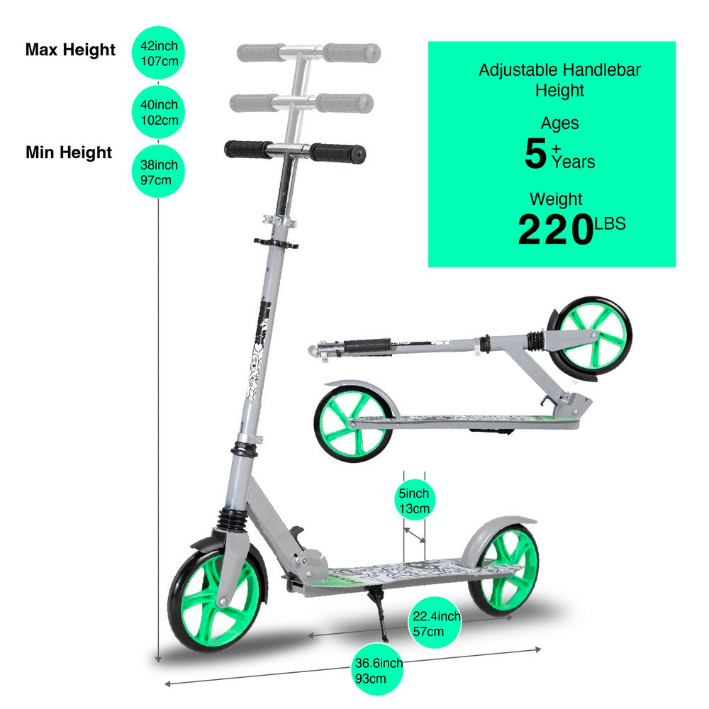 JOYSTAR Bravo Kick Scooter for Kids Ages 4-9 Years, Foldable Kids Scooter