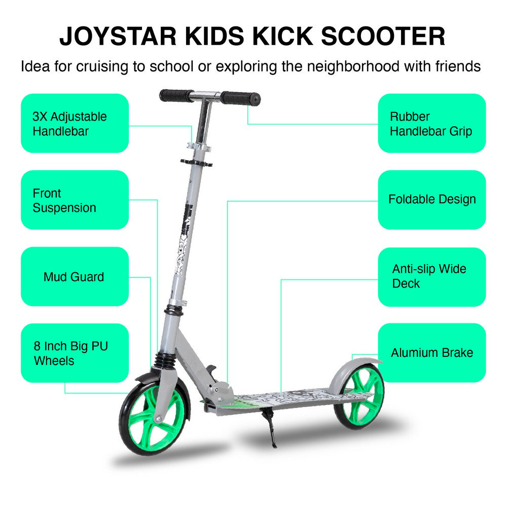 JOYSTAR Bravo Kick Scooter for Kids Ages 4-9 Years, Foldable Kids Scooter