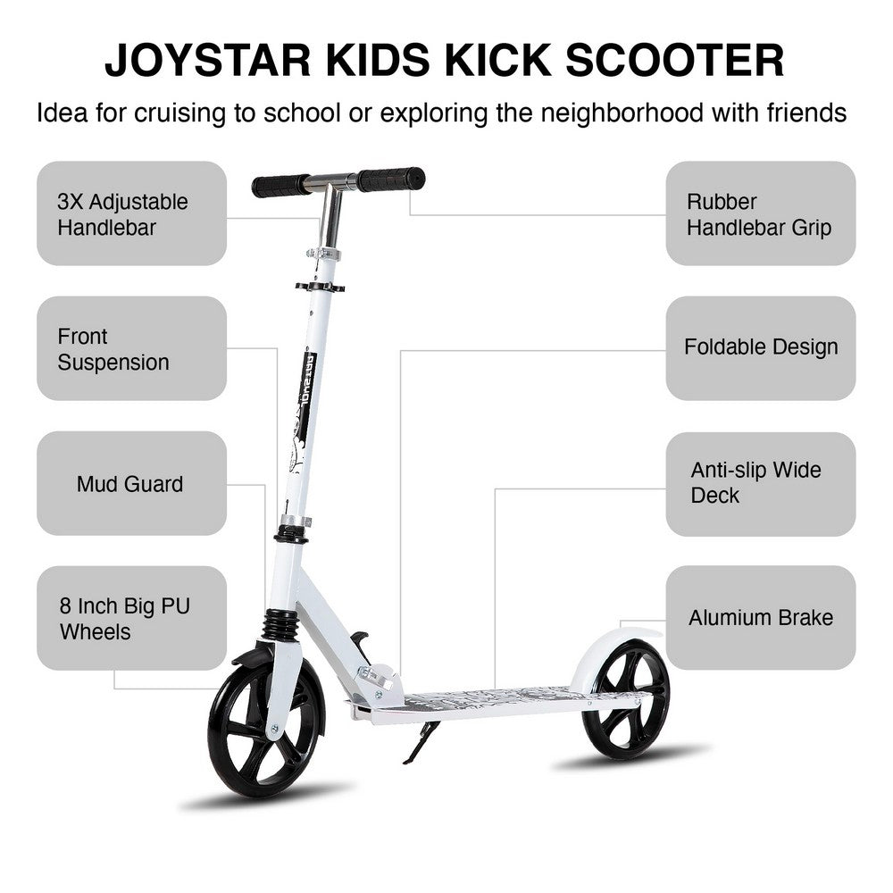 JOYSTAR Bravo Kick Scooter for Kids Ages 4-9 Years, Foldable Kids Scooter