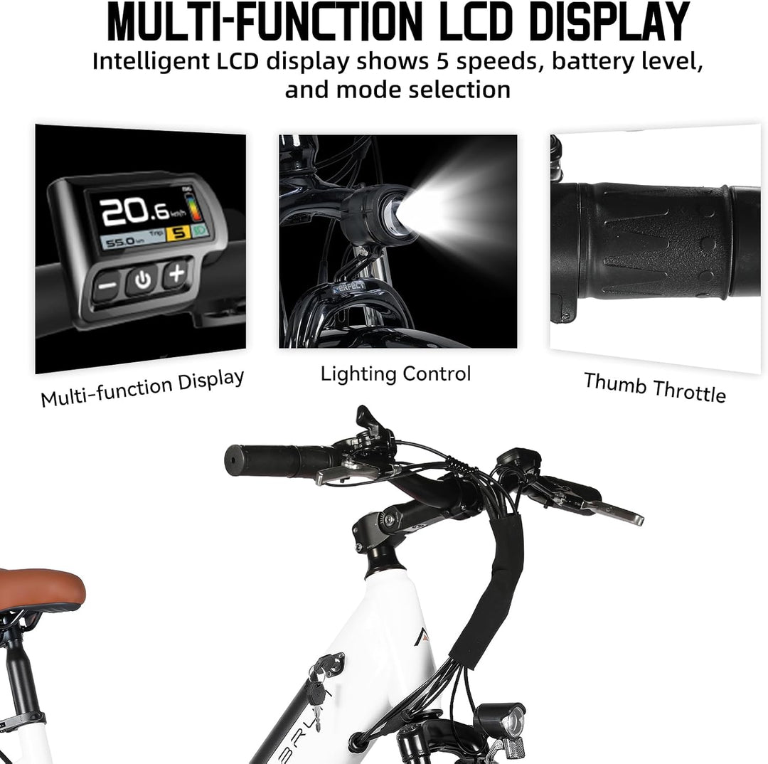 JOYSTAR 26 Inch Electric Bike for Adults & Teenagers JOYSTAR