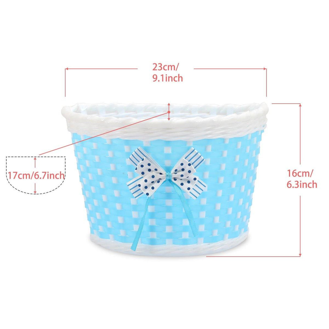 Kids Bike Basket with Flower or Bowknot - JOYSTAR BIKE
