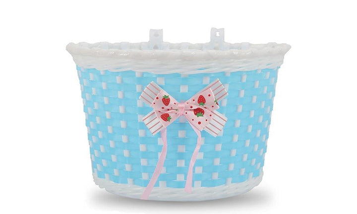 Kids Bike Basket with Flower or Bowknot - JOYSTARBIKE